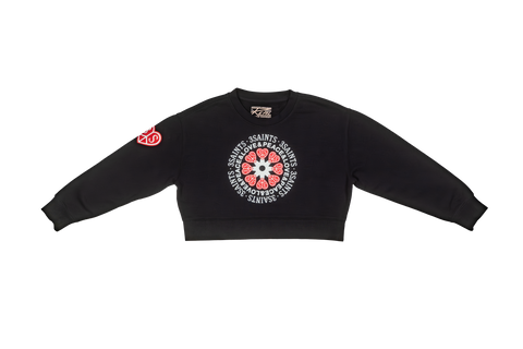 Peace & Love Women's Crop Sweater